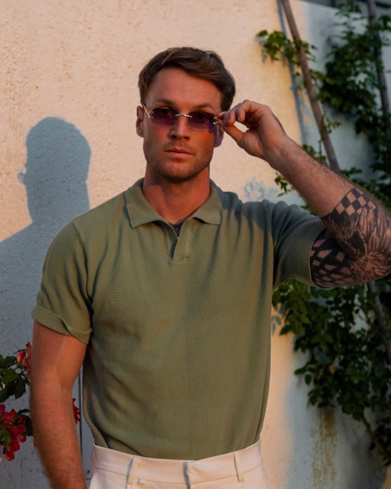 GLACIER ECKIGE SONNENBRILLE