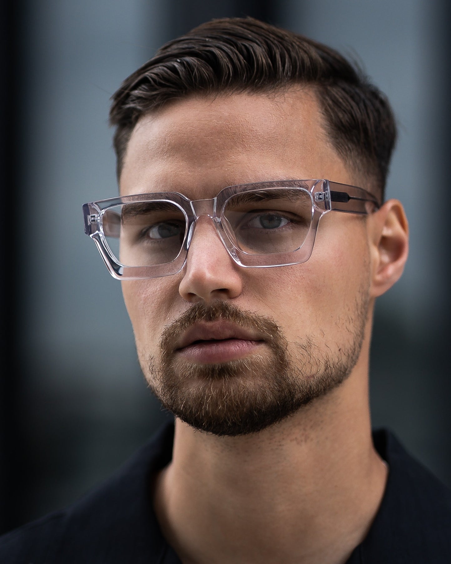 CLEAR BOLD GLASSES