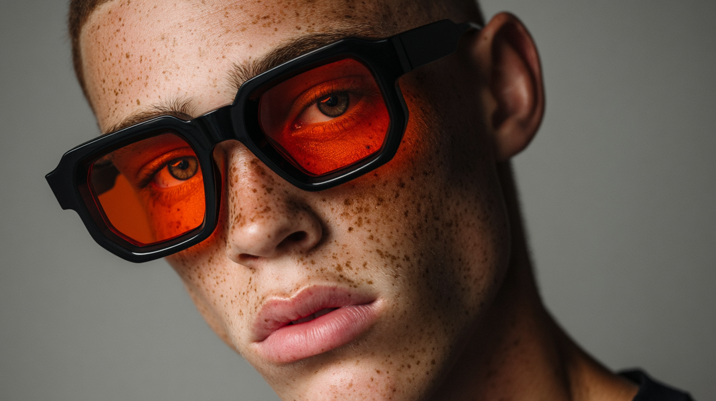 VINTAGE BLACE SUNGLASSES