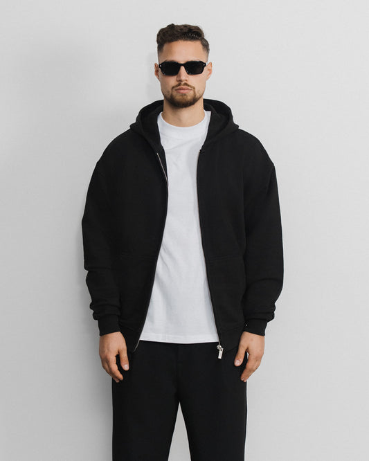 OVERSIZED ZIPPER HOODIE