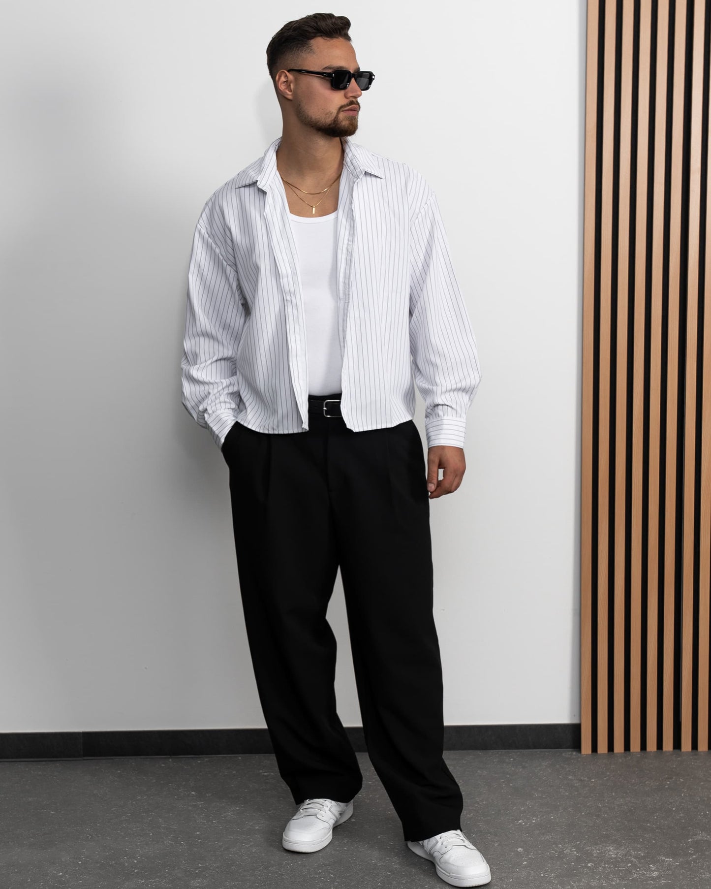 HEMD REN – BOX FIT PINSTRIPE EDITION