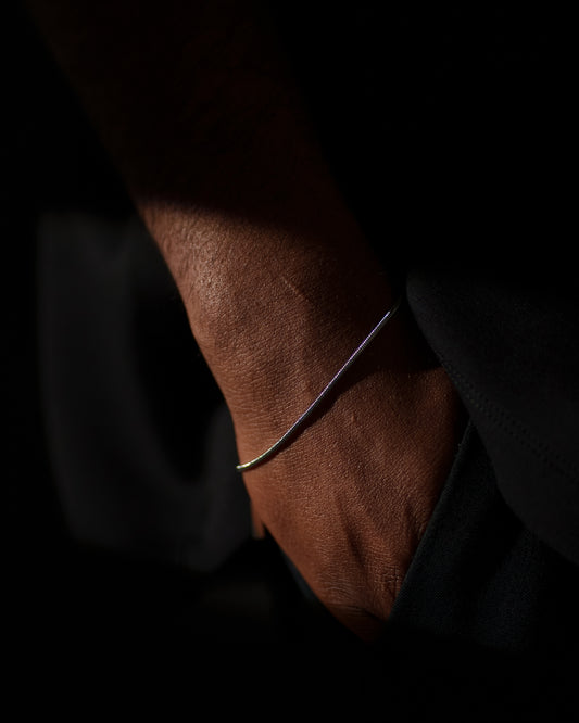 QUADRATISCHES KETTENARMBAND