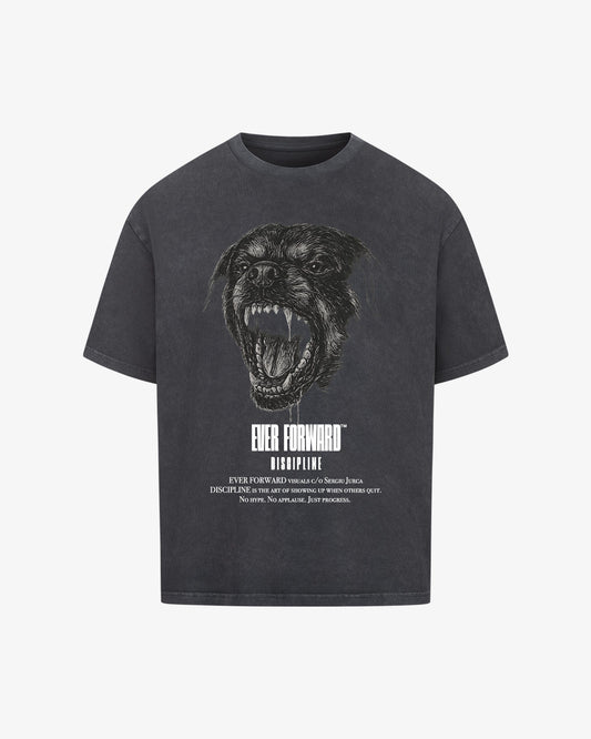 MarketPrint T-Shirt S / WASHED BLACK EVER FORWARD OVERSIZED - VINTAGE T-SHIRT