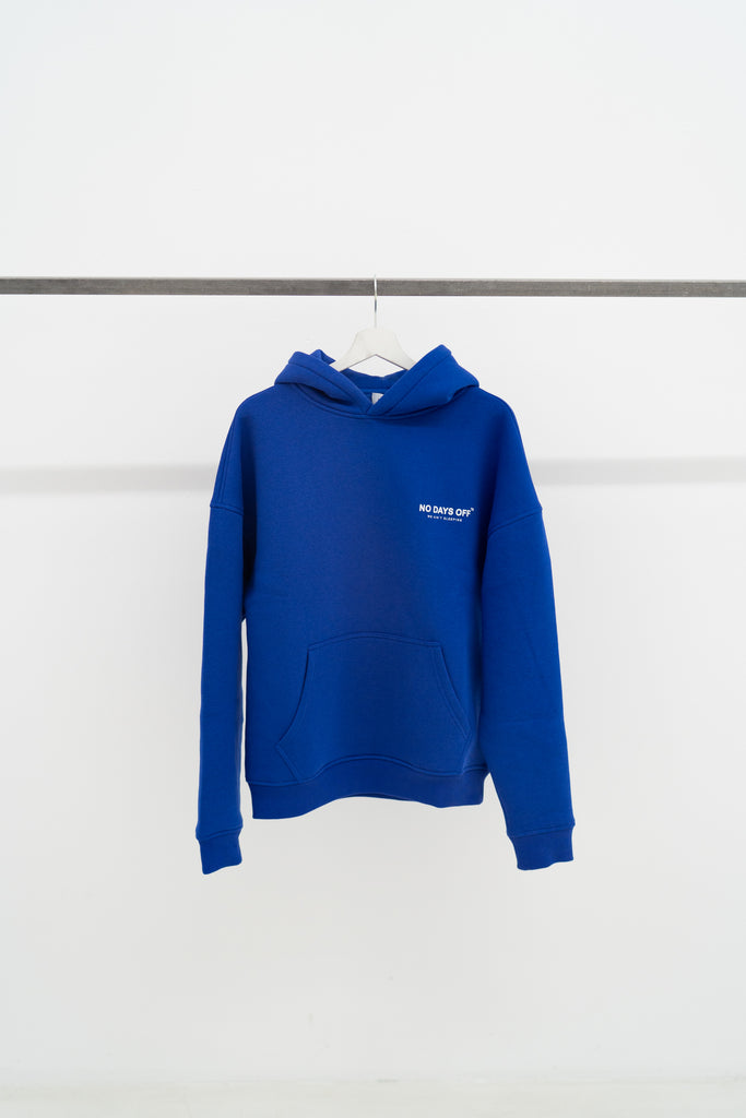 NO DAYS OFF - Logo Hoodie Blue